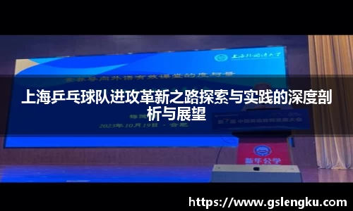 上海乒乓球队进攻革新之路探索与实践的深度剖析与展望